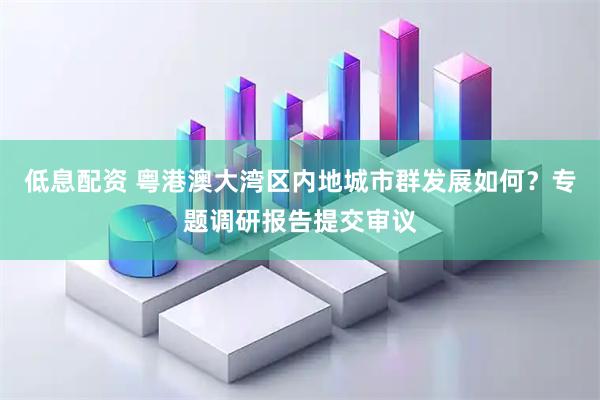 低息配资 粤港澳大湾区内地城市群发展如何?专题调研报告提交审议